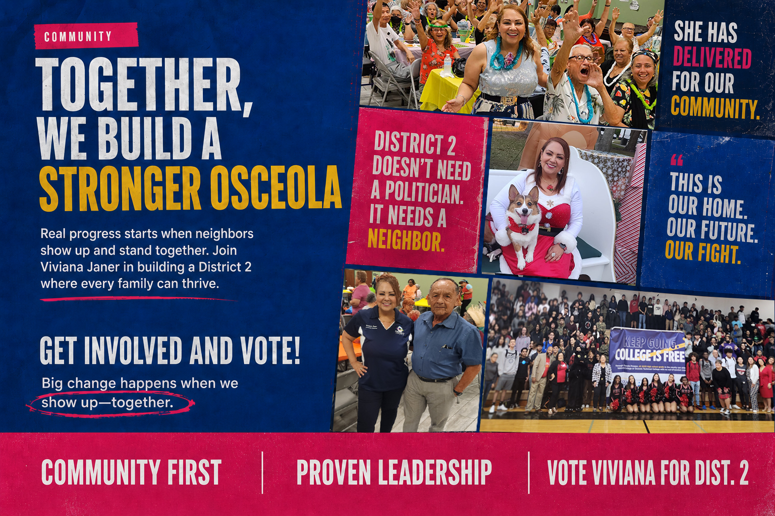 Together, we build a stronger Osceola with Viviana Janer