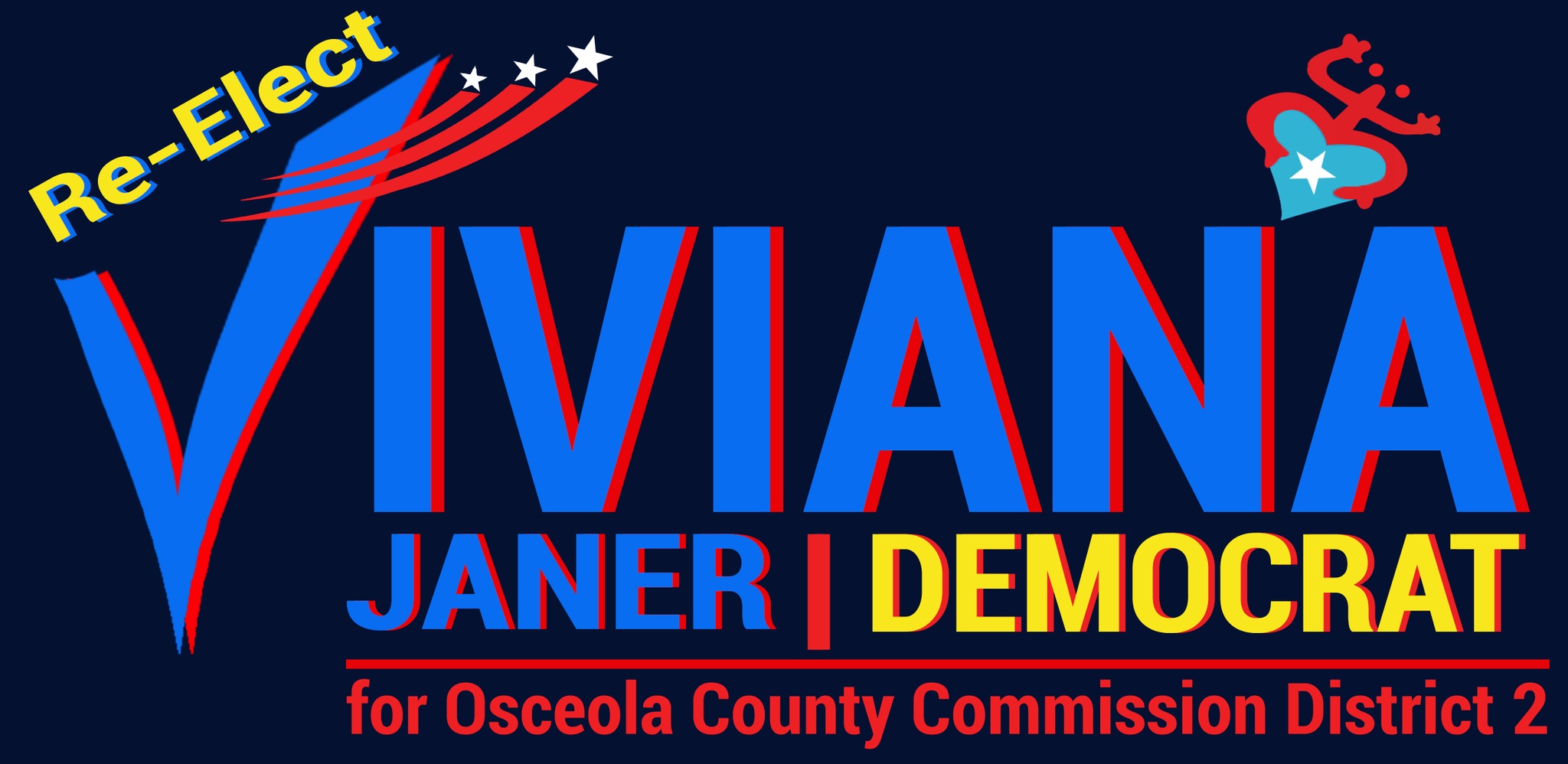 Viviana Janer campaign logo